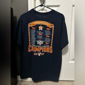 Majestic 2017 ALCS Houston Astros Tshirt